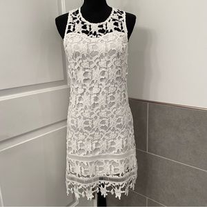 White Lacey Francesca’s Dress